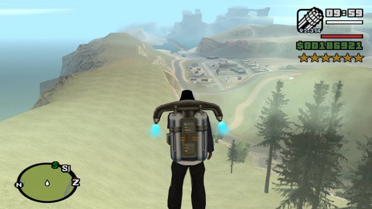 🚀 Jetpack in GTA San Andreas: the cheat that turned CJ into a flying machine