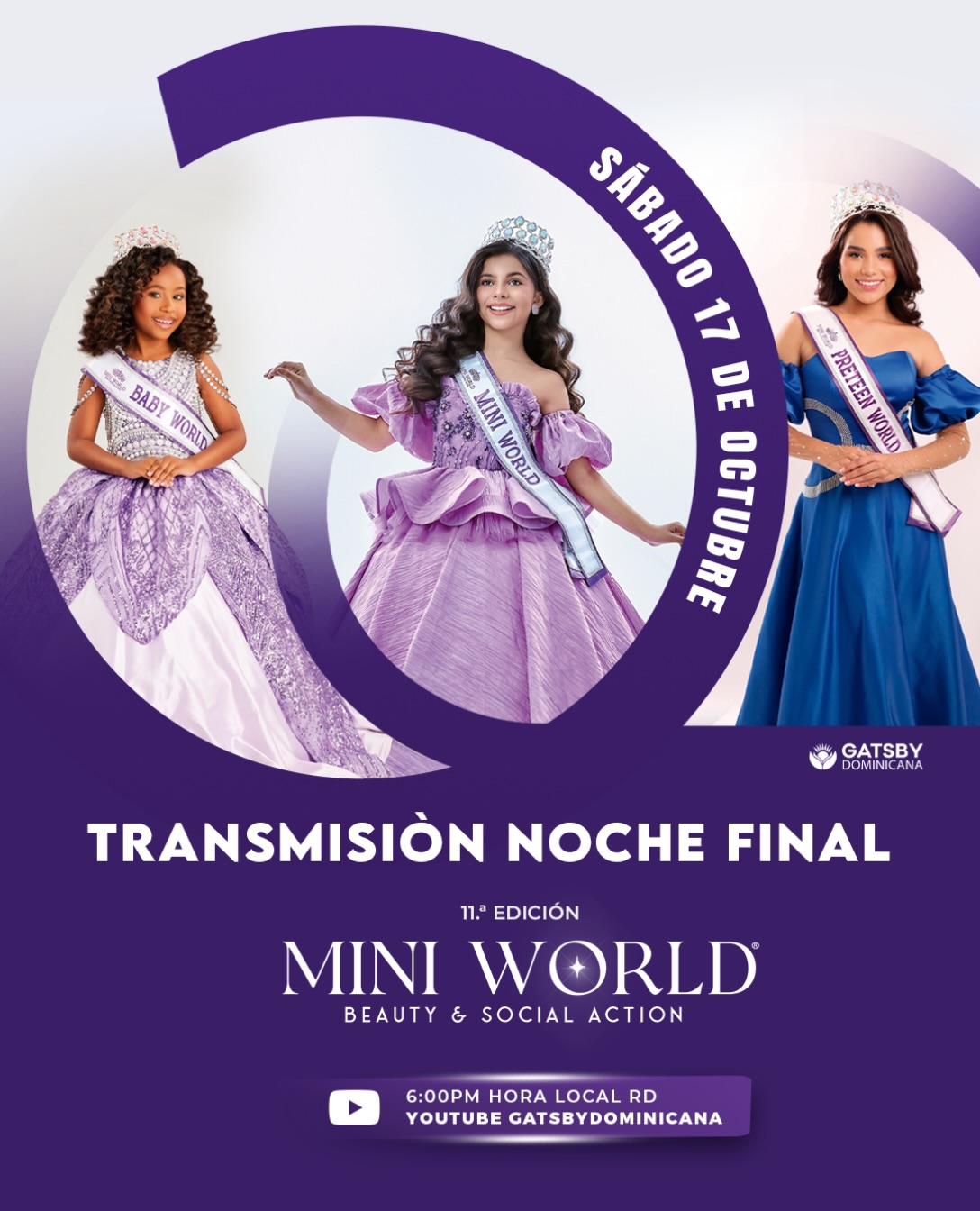 Mini World 2026: niñas de distintos países se reúnen en República Dominicana